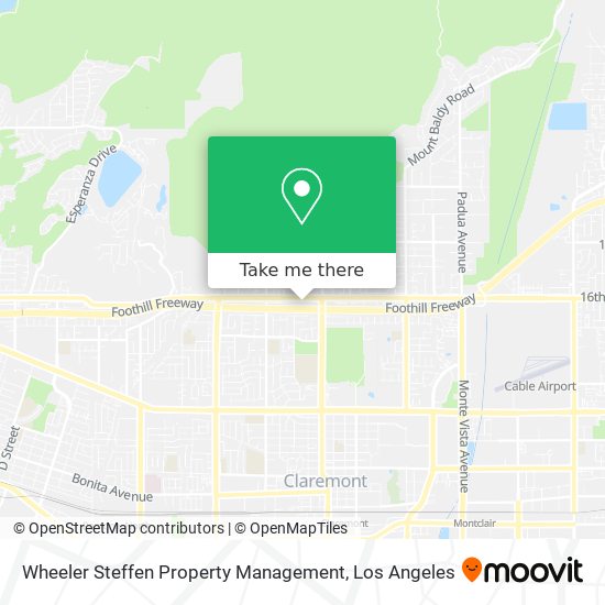 Mapa de Wheeler Steffen Property Management