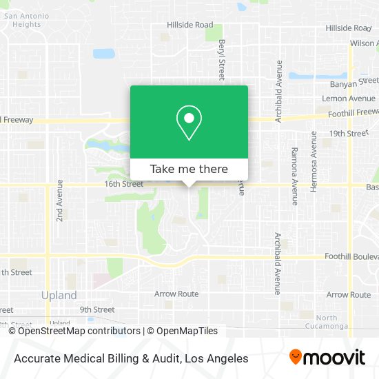 Accurate Medical Billing & Audit map