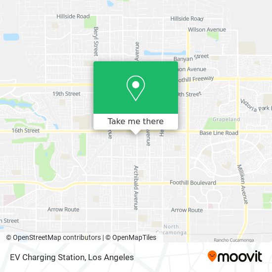 Mapa de EV Charging Station