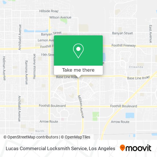 Mapa de Lucas Commercial Locksmith Service