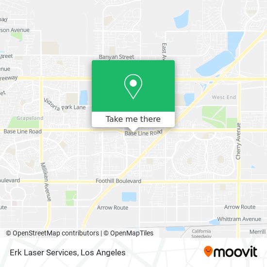 Erk Laser Services map