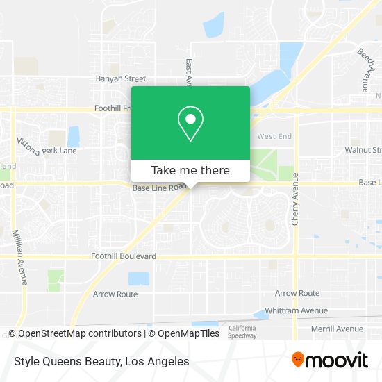 Style Queens Beauty map