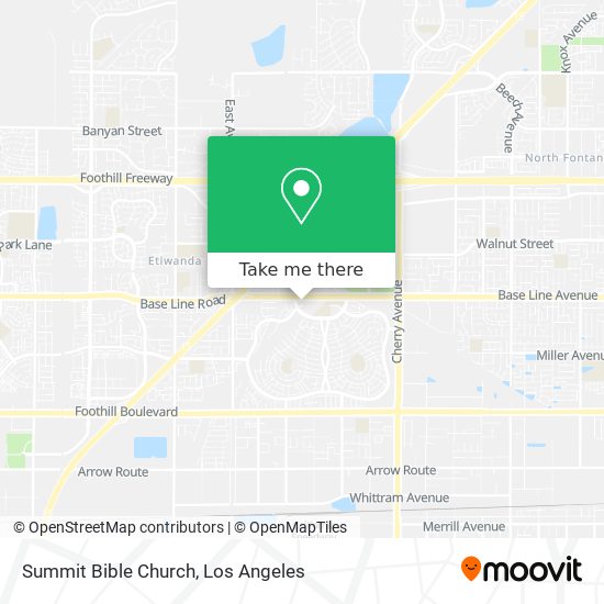 Summit Bible Church map