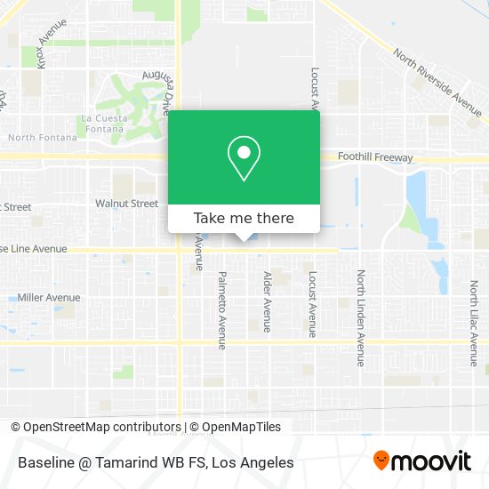 Baseline @ Tamarind WB FS map