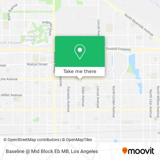 Mapa de Baseline @ Mid Block Eb MB