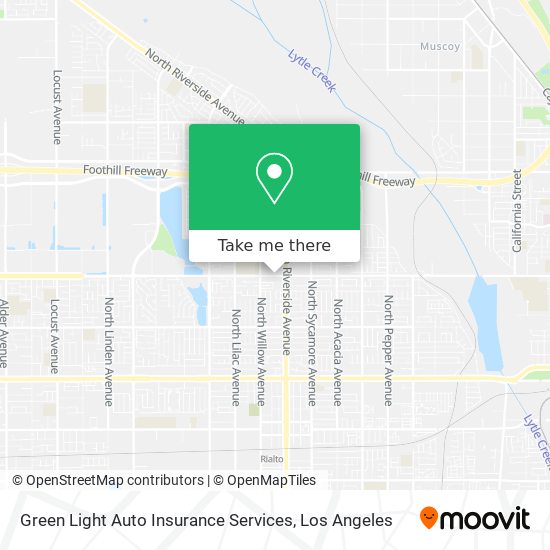 Green Light Auto Insurance Services map