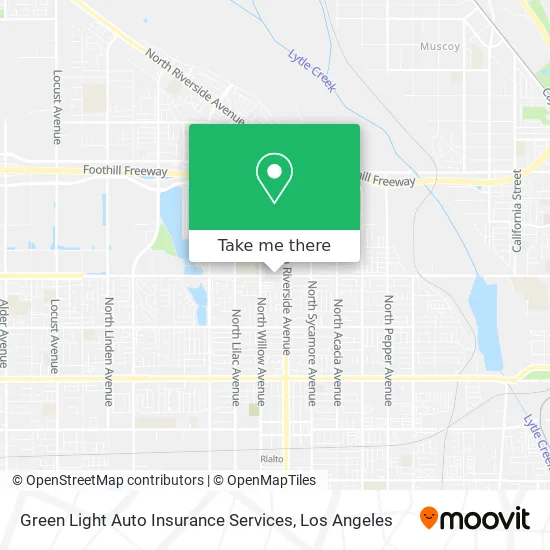 Green Light Auto Insurance Services map