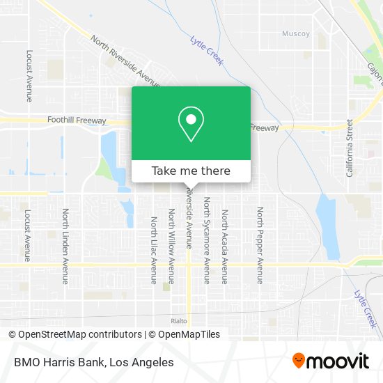 BMO Harris Bank map