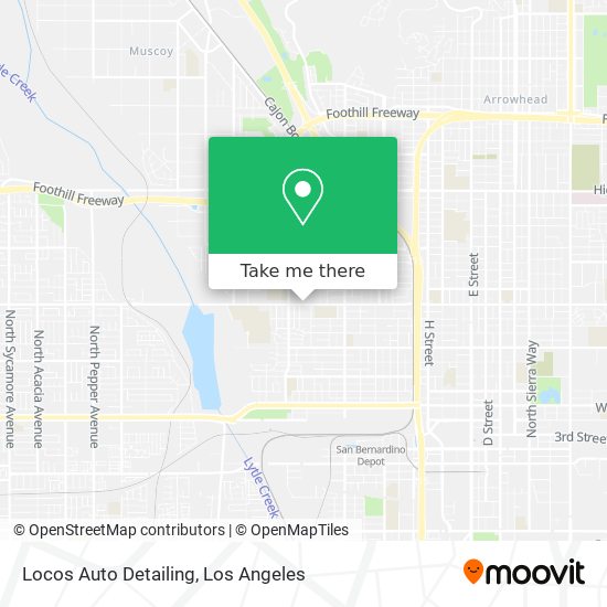 Locos Auto Detailing map