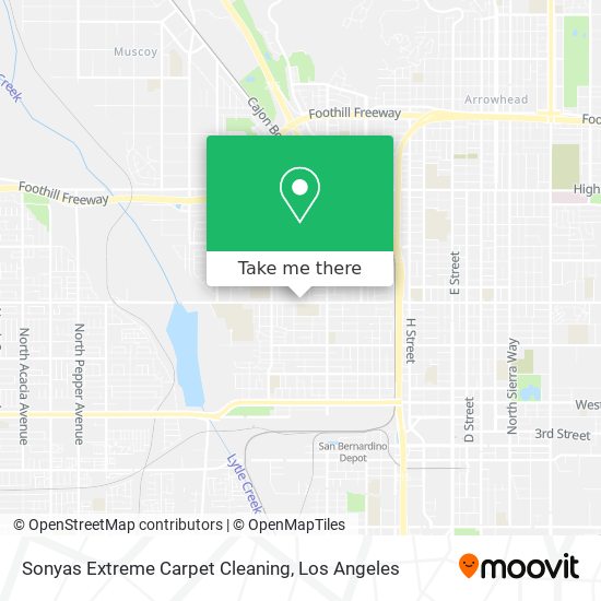 Mapa de Sonyas Extreme Carpet Cleaning