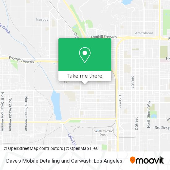 Mapa de Dave's Mobile Detailing and Carwash