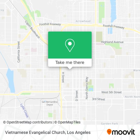 Vietnamese Evangelical Church map