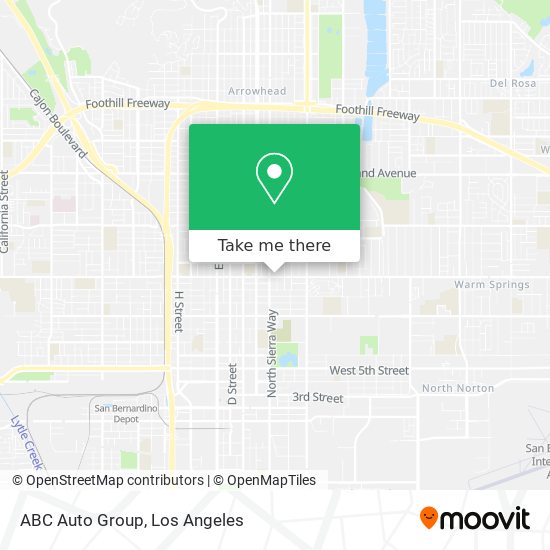 ABC Auto Group map