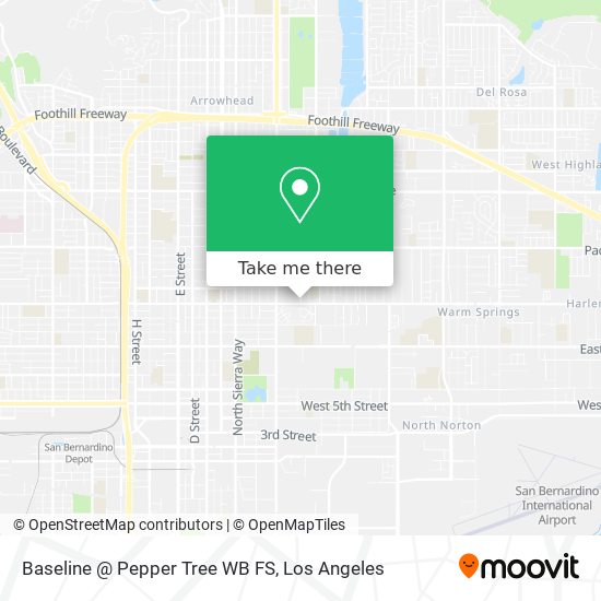 Baseline @ Pepper Tree WB FS map