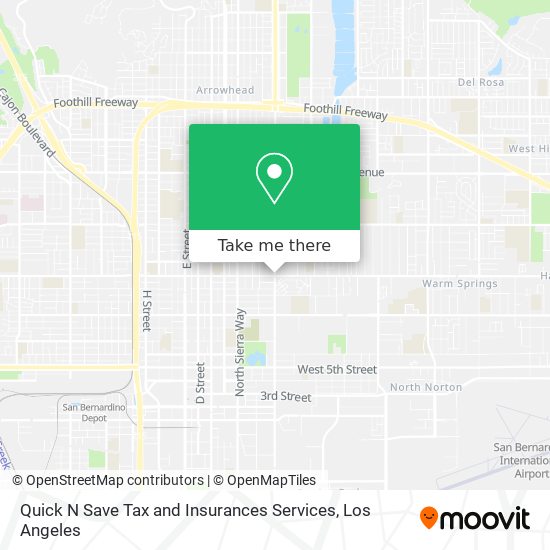 Quick N Save Tax and Insurances Services map