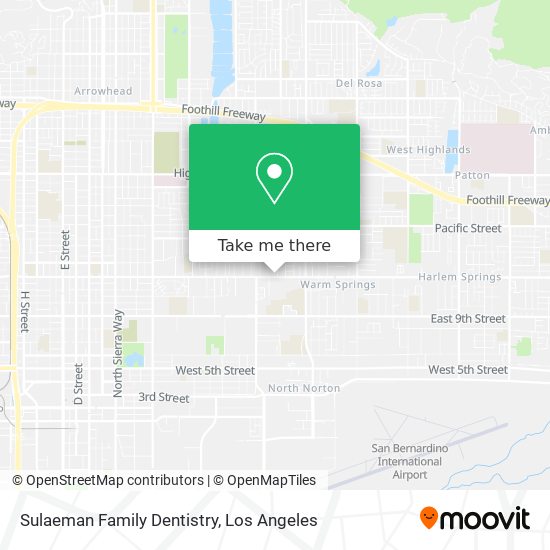 Sulaeman Family Dentistry map