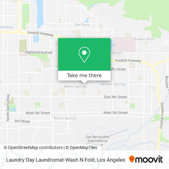 Mapa de Laundry Day Laundromat-Wash N Fold