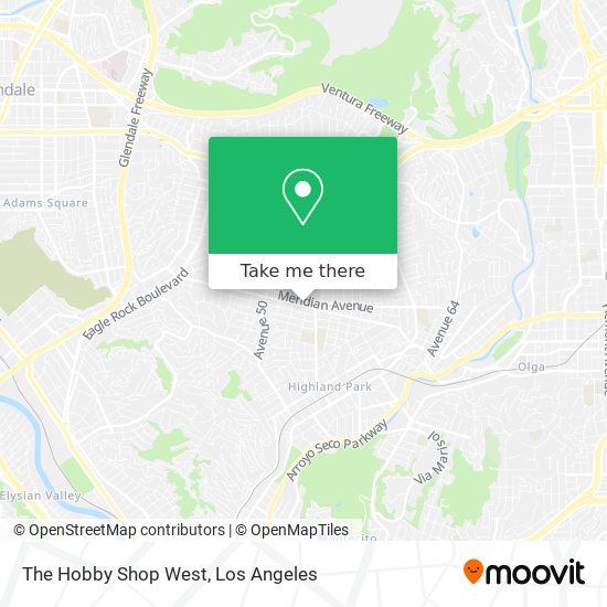 Mapa de The Hobby Shop West