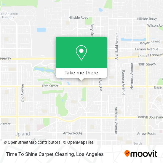 Time To Shine Carpet Cleaning map