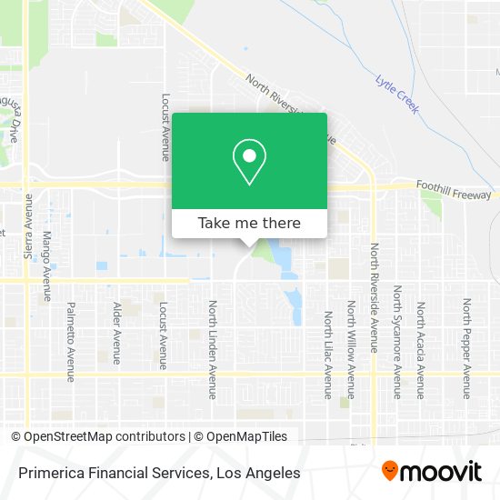 Primerica Financial Services map