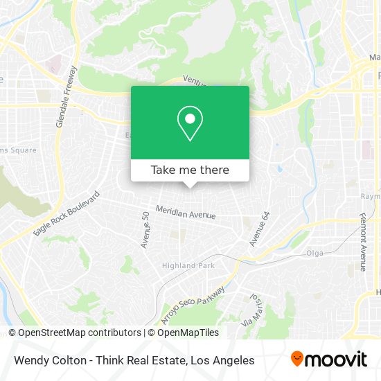 Wendy Colton - Think Real Estate map