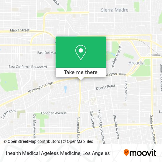 Ihealth Medical Ageless Medicine map