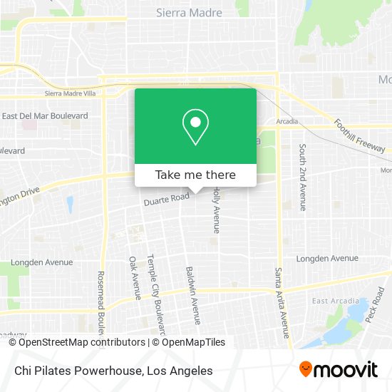 Chi Pilates Powerhouse map