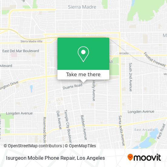 Mapa de Isurgeon Mobile Phone Repair