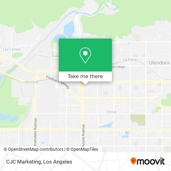 CJC Marketing map