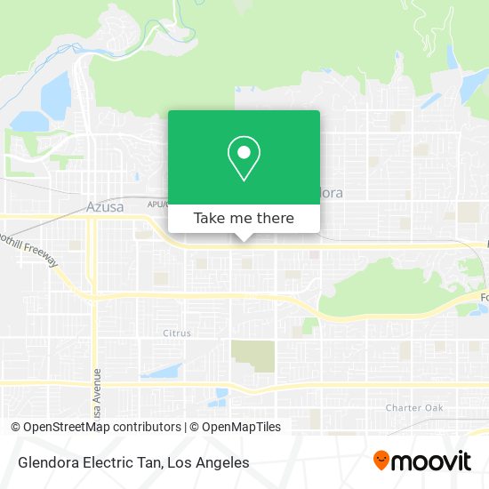 Glendora Electric Tan map