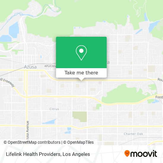 Lifelink Health Providers map