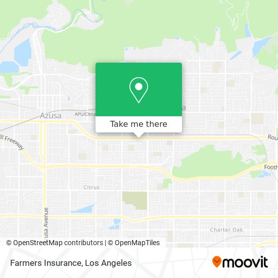 Farmers Insurance map