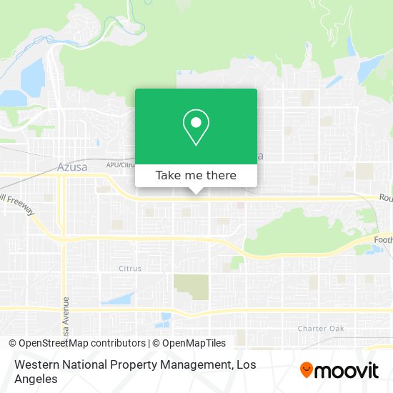 Mapa de Western National Property Management
