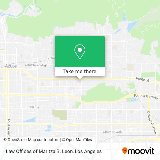 Law Offices of Maritza B. Leon map