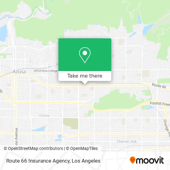 Route 66 Insurance Agency map