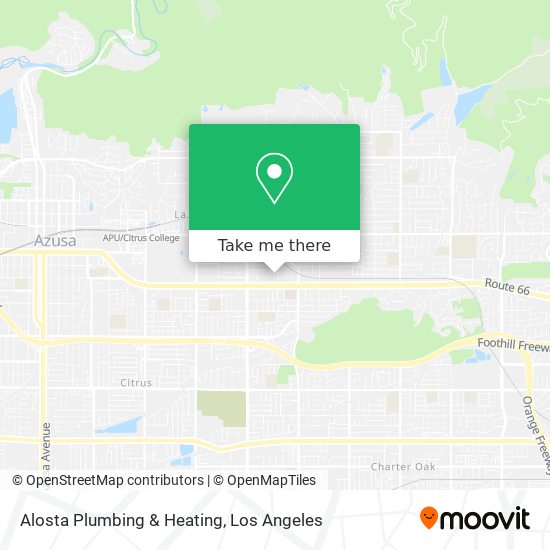 Mapa de Alosta Plumbing & Heating