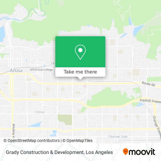 Mapa de Grady Construction & Development