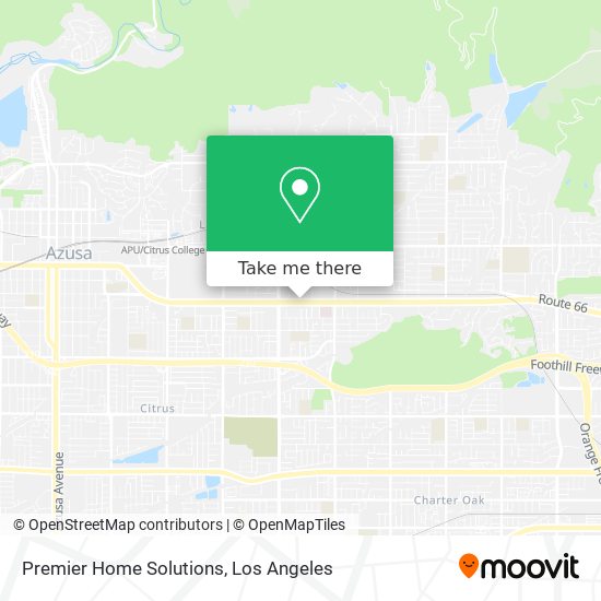 Premier Home Solutions map