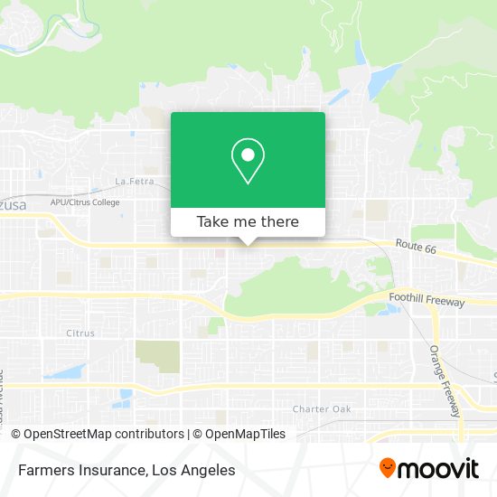 Farmers Insurance map