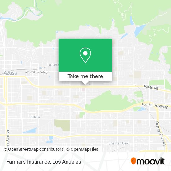 Farmers Insurance map