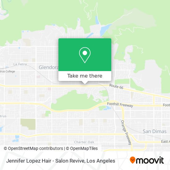 Jennifer Lopez Hair - Salon Revive map