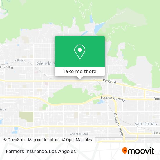 Farmers Insurance map