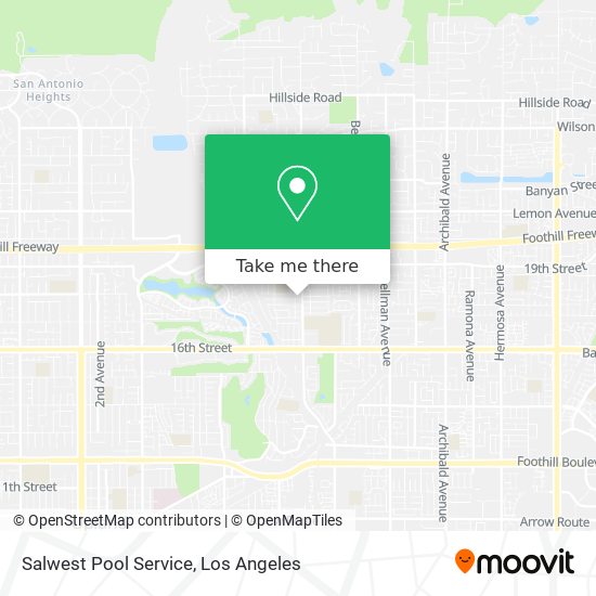 Salwest Pool Service map