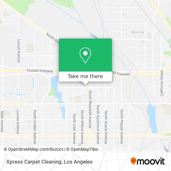 Mapa de Xpress Carpet Cleaning