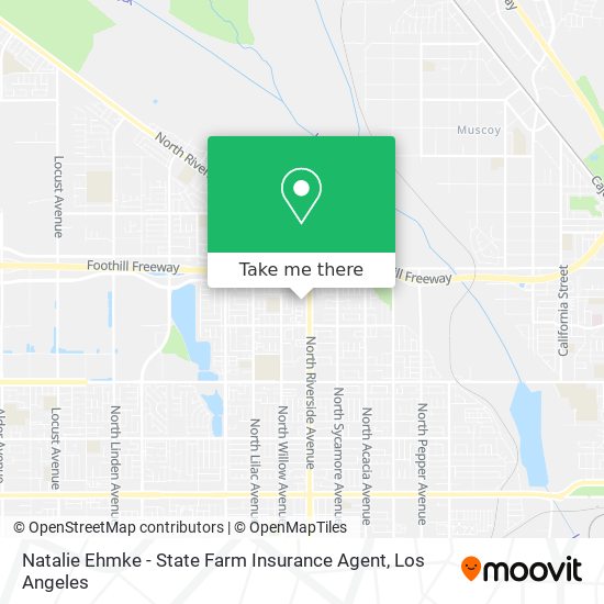 Mapa de Natalie Ehmke - State Farm Insurance Agent