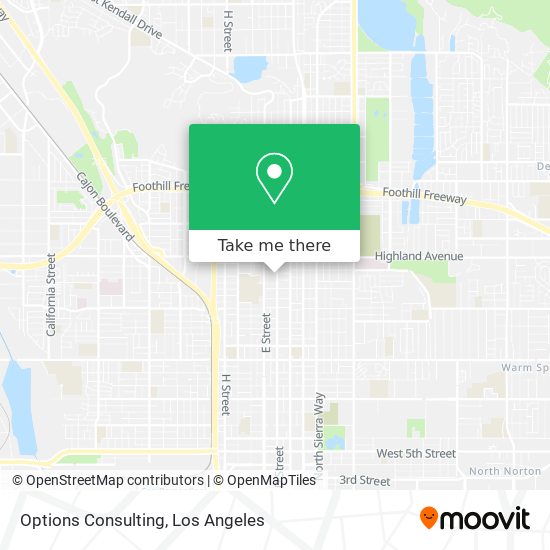 Options Consulting map