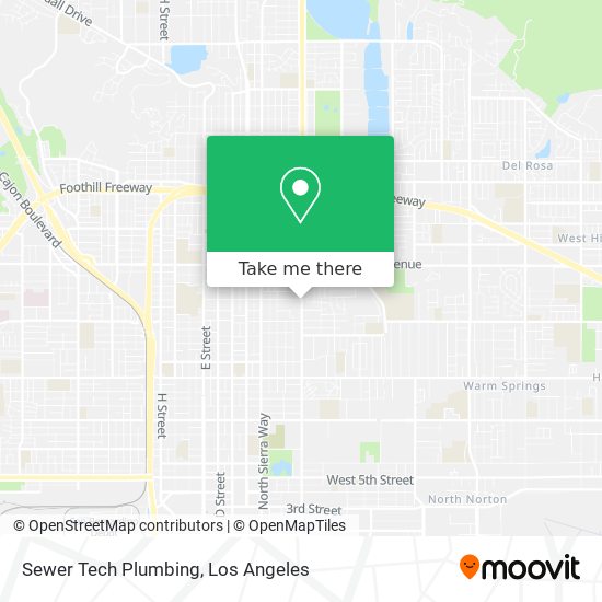 Sewer Tech Plumbing map