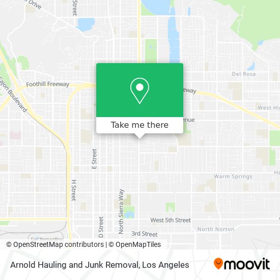 Arnold Hauling and Junk Removal map