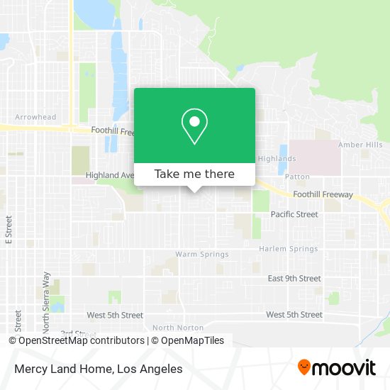Mercy Land Home map