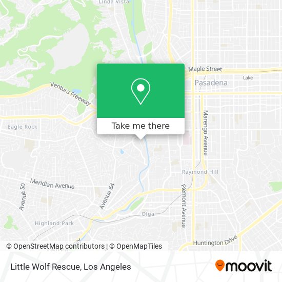 Little Wolf Rescue map